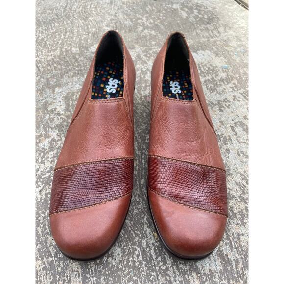 SAS Shoes Nora Slip on Loafer Auburn/Lizard Womens size 9.5 - Picture 2 of 6